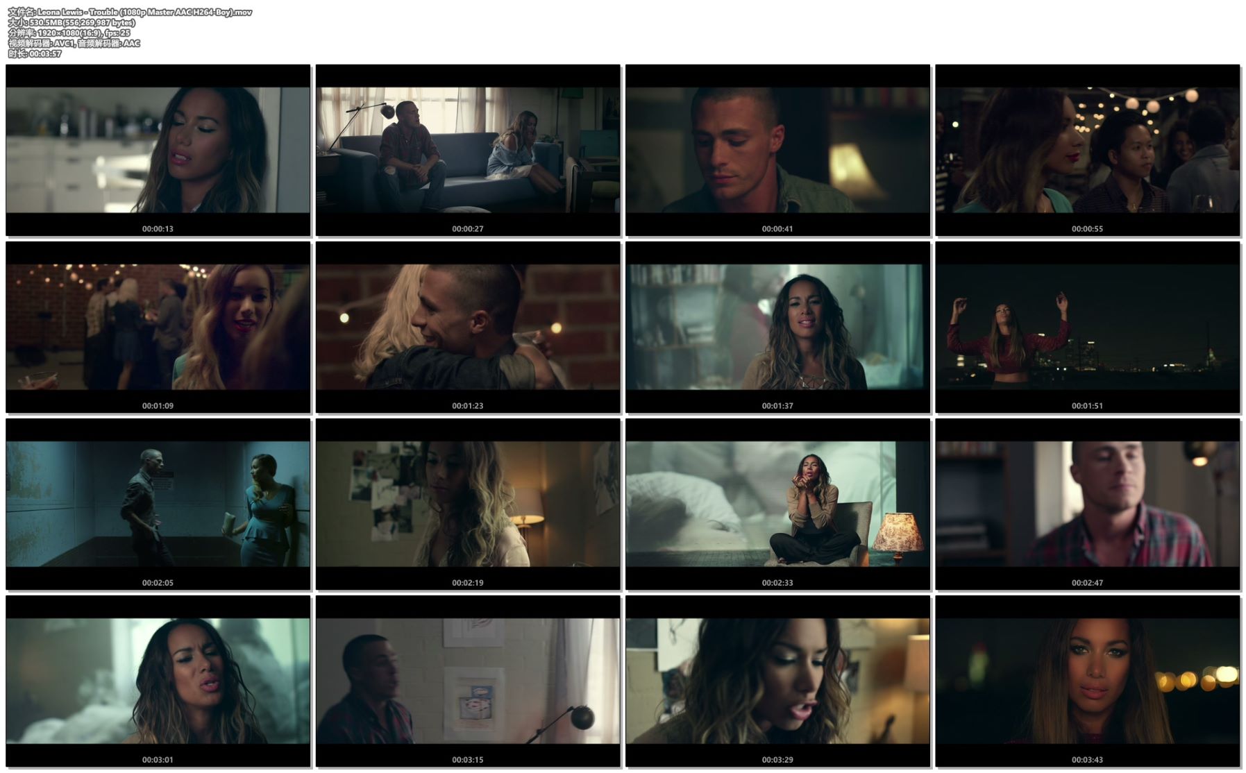 Leona Lewis - Trouble (1080p Master AAC H264-Boy)