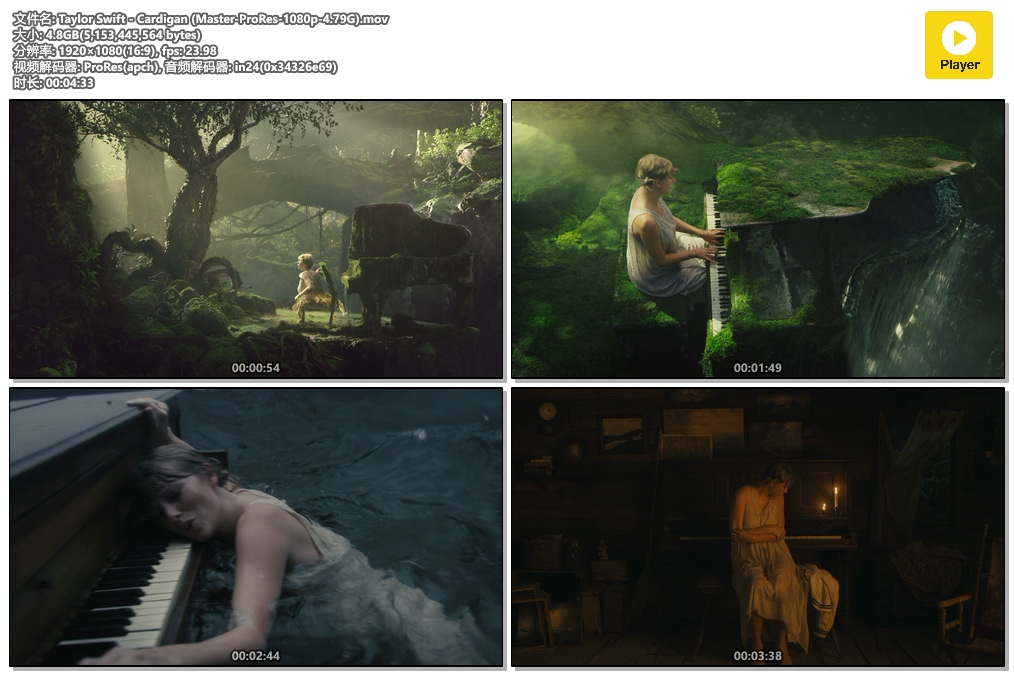 Taylor Swift - Cardigan (Master-ProRes-1080p-4.79G).mov